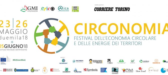 CIRCONOMÌA 2018, il via a Torino il 23 maggio col “Summit dei Sindaci”